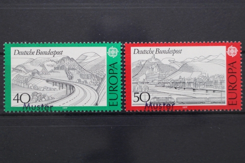 Deutschland (BRD), MiNr. 934-935, Muster, postfrisch