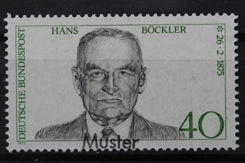 Deutschland (BRD), MiNr. 832, Muster, postfrisch