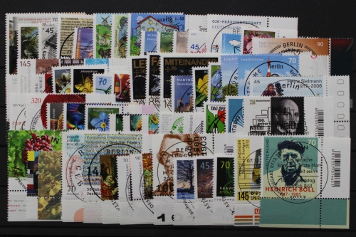 Deutschland (BRD), MiNr. 3274-3250, Jahrgang 2017, Ecke re. unten, ESST