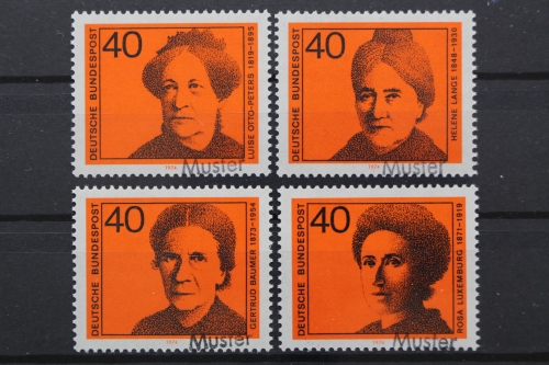 Deutschland (BRD), MiNr. 791-794, Muster, postfrisch