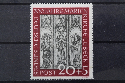 Deutschland (BRD), MiNr. 140 PLF I, Falz