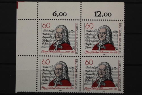 Deutschland (BRD), MiNr. 1085, Ecke links oben, postfrisch
