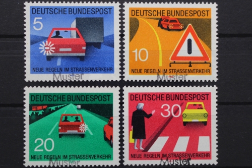 Deutschland (BRD), MiNr. 670-673, Muster, postfrisch