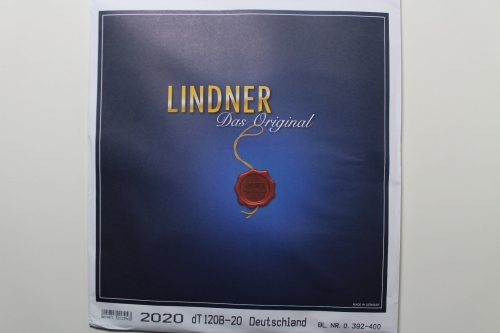 Lindner dT-System, Deutschland Vordruckblätter 2020