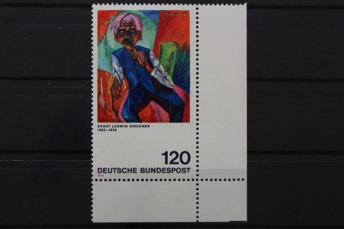 Deutschland (BRD), MiNr. 823 PF I, Ecke re. unten, postfrisch