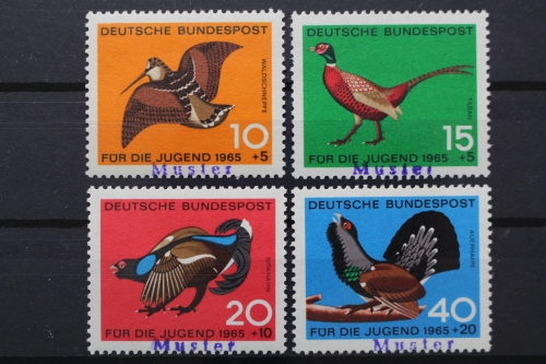 Deutschland (BRD), MiNr. 464-467, Muster, postfrisch