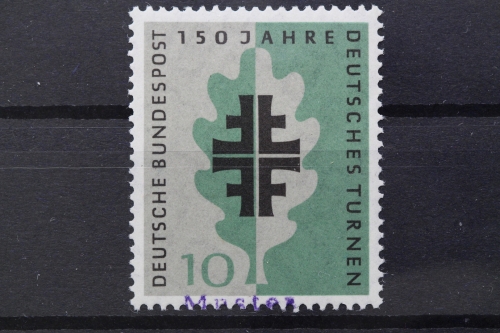 Deutschland (BRD), MiNr. 292, Musterstempel, postfrisch