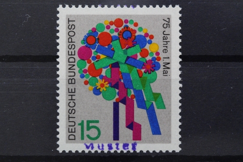 Deutschland (BRD), MiNr. 475, Muster, postfrisch