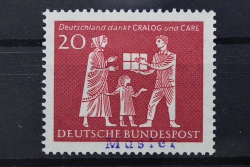Deutschland (BRD), MiNr. 390, Muster, Falz
