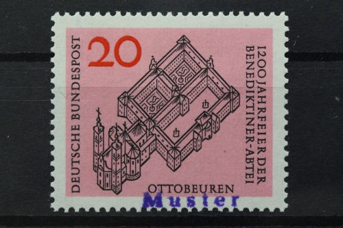 Deutschland (BRD), MiNr. 428, Muster, postfrisch