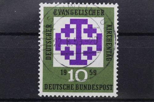 Deutschland (BRD), MiNr. 314, zentrisch Schweinfurt, gestempelt