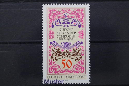 Deutschland (BRD), MiNr. 956, Muster, postfrisch