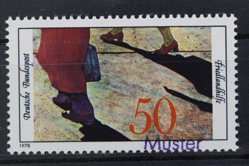 Deutschland (BRD), MiNr. 957, Muster, postfrisch