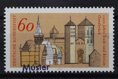 Deutschland (BRD), MiNr. 1035, Muster, postfrisch
