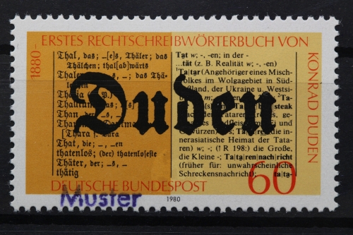 Deutschland (BRD), MiNr. 1039, Muster, postfrisch