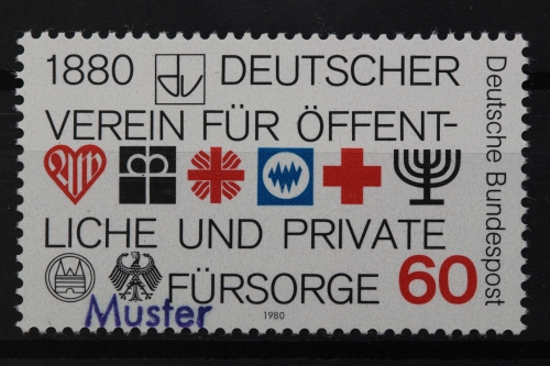 Deutschland (BRD), MiNr. 1044, Muster, postfrisch