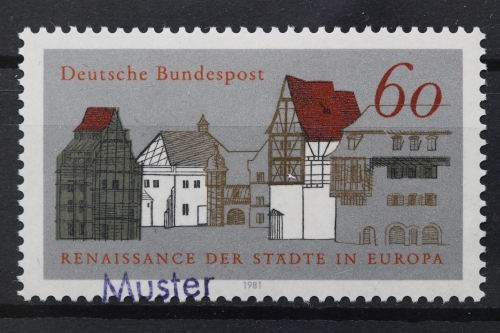 Deutschland (BRD), MiNr. 1084, Muster, postfrisch
