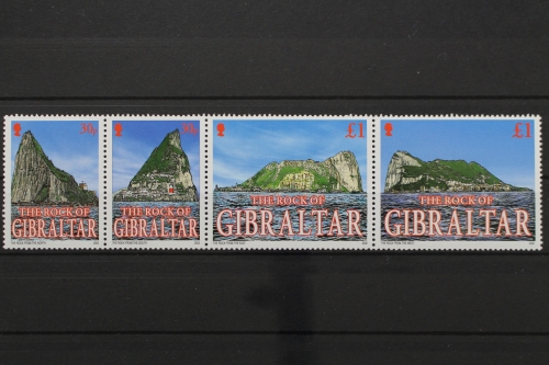 Gibraltar, MiNr. 1014-1017, Viererstreifen, postfrisch