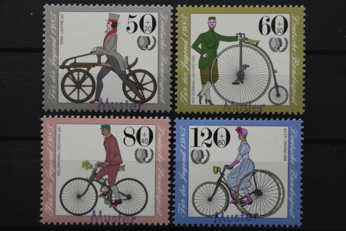 Deutschland (BRD), MiNr. 1242-1245, Muster, postfrisch
