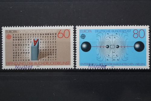 Deutschland (BRD), MiNr. 1175-1176, Muster, postfrisch