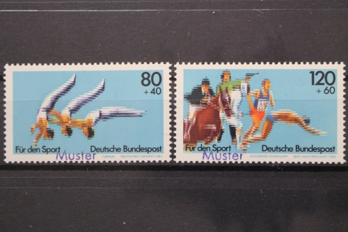 Deutschland (BRD), MiNr. 1172-1173, Muster, postfrisch