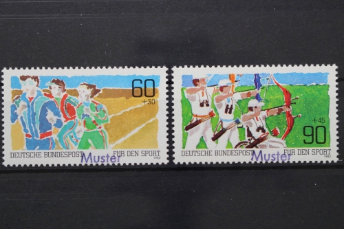 Deutschland (BRD), MiNr. 1127-1128, Muster, postfrisch
