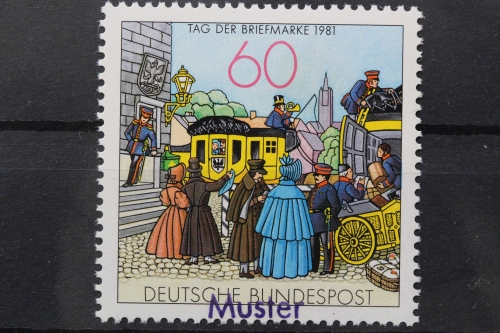 Deutschland (BRD), MiNr. 1112, Muster, postfrisch