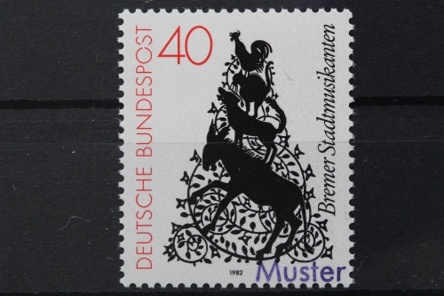 Deutschland (BRD), MiNr. 1120, Muster, postfrisch