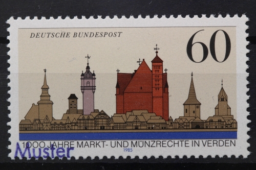 Deutschland (BRD), MiNr. 1240, Muster, postfrisch