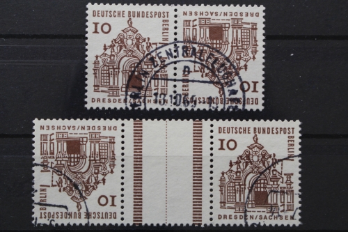 Berlin, MiNr. K 4 + KZ 2, gestempelt