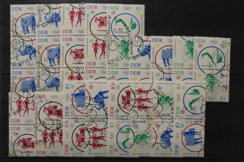 DDR, Olympische Spiele 1964, 17 verschiedene ZD-Kombis, SST