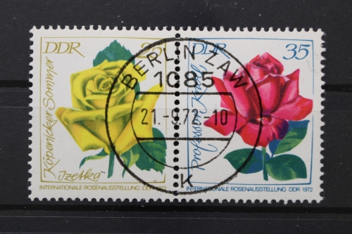 DDR, MiNr. W 12, gestempelt