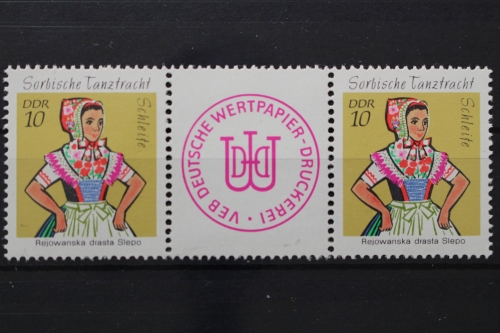 DDR, MiNr. WZ 13 II, postfrisch