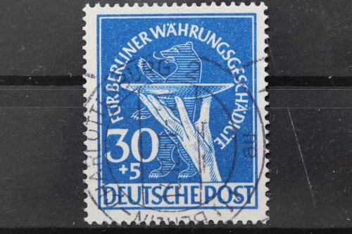Berlin, MiNr. 70 PLF: I, gestempelt