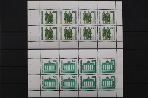 DDR, MiNr. H-Blatt 20 + 21, postfrisch