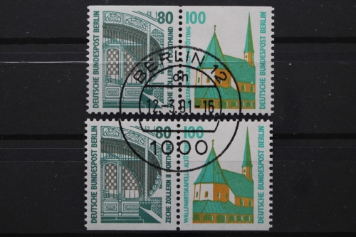 Berlin, MiNr. W 97 + W 98, VS Berlin, gestempelt