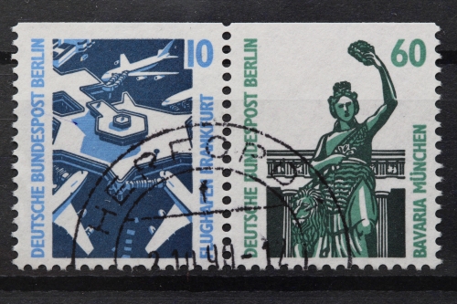 Berlin, MiNr. W 89, gestempelt