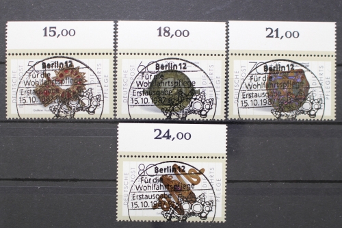 Berlin, MiNr. 789-792, Oberrand, zentrisch VS Berlin, ESST