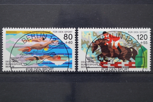 Berlin, MiNr. 751-752, zentrisch VS Berlin, ESST