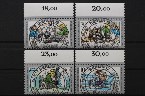 Berlin, MiNr. 868-871, Oberrand, ESST