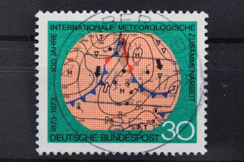 Deutschland (BRD), MiNr. 760, zentrisch Nürnberg, gestempelt