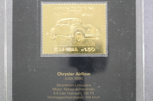 Sambia, MiNr. 380, Chrysler Airflow, postfrisch