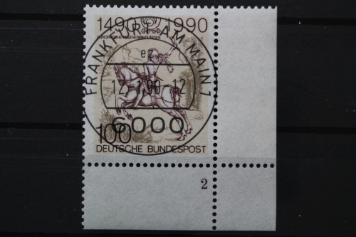 Deutschland (BRD), MiNr. 1445, Ecke re. unten, FN 2, VS F/M, gestempelt
