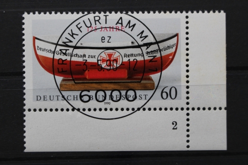 Deutschland (BRD), MiNr. 1465, Ecke re. unten, FN 2, VS F/M, gestempelt