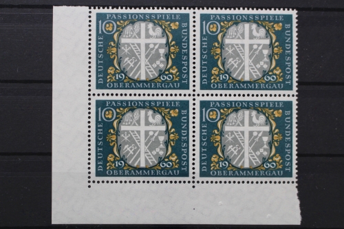 Deutschland, MiNr. 329, 4er Block, Ecke links unten, postfrisch