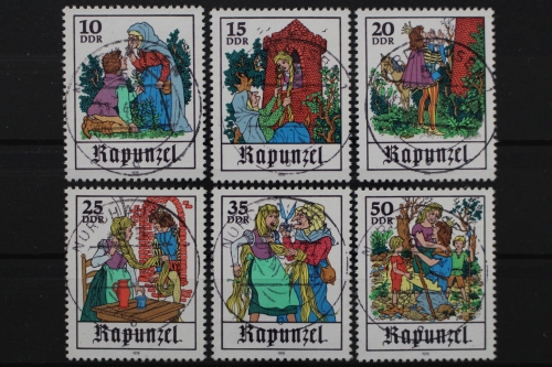 DDR, MiNr. 2382-2387, zentrisch Nordhausen, gestempelt