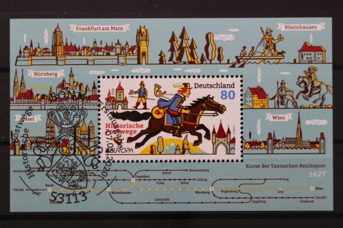 Deutschland, MiNr. Block 86, Ersttagssonderstempel Bonn