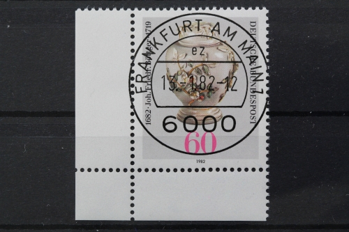 Deutschland (BRD), MiNr. 1118, Ecke links unten, VS F/M, EST