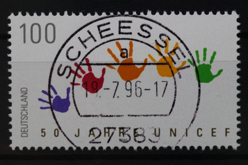 Deutschland (BRD), MiNr. 1869, zentrisch Scheessel, EST
