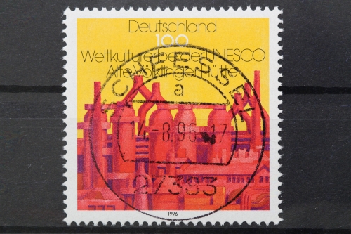 Deutschland (BRD), MiNr. 1875, zentrisch Scheessel, EST